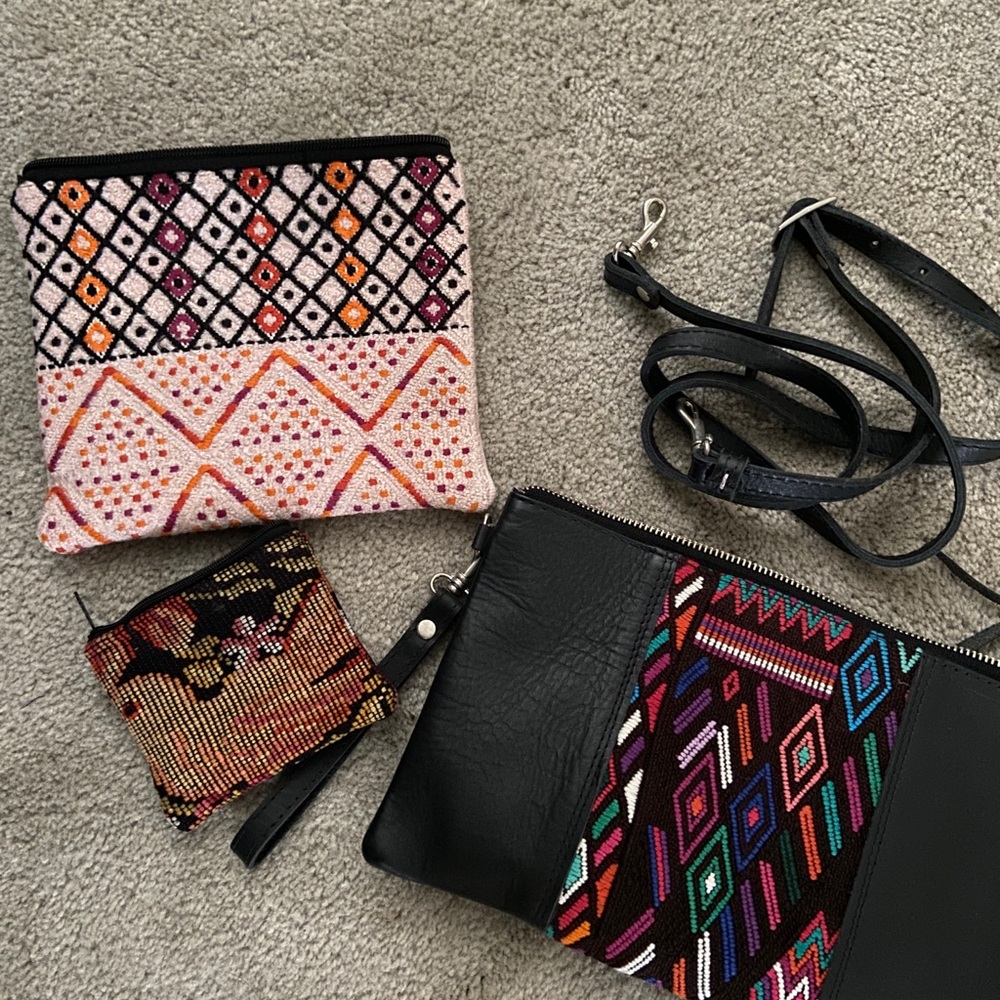 Authentic Huipil purse lot